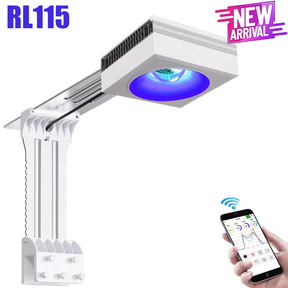 Marine Aquarium App - Nouveau PopBloom RL115 WiFi lumière d'aquarium