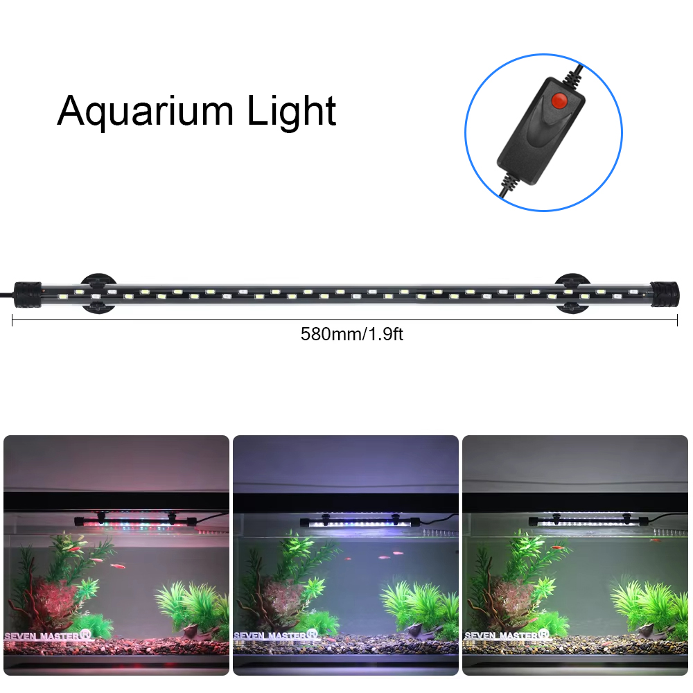 Marine Aquarium Lamp - Lampe LED imperméable pour la croissance