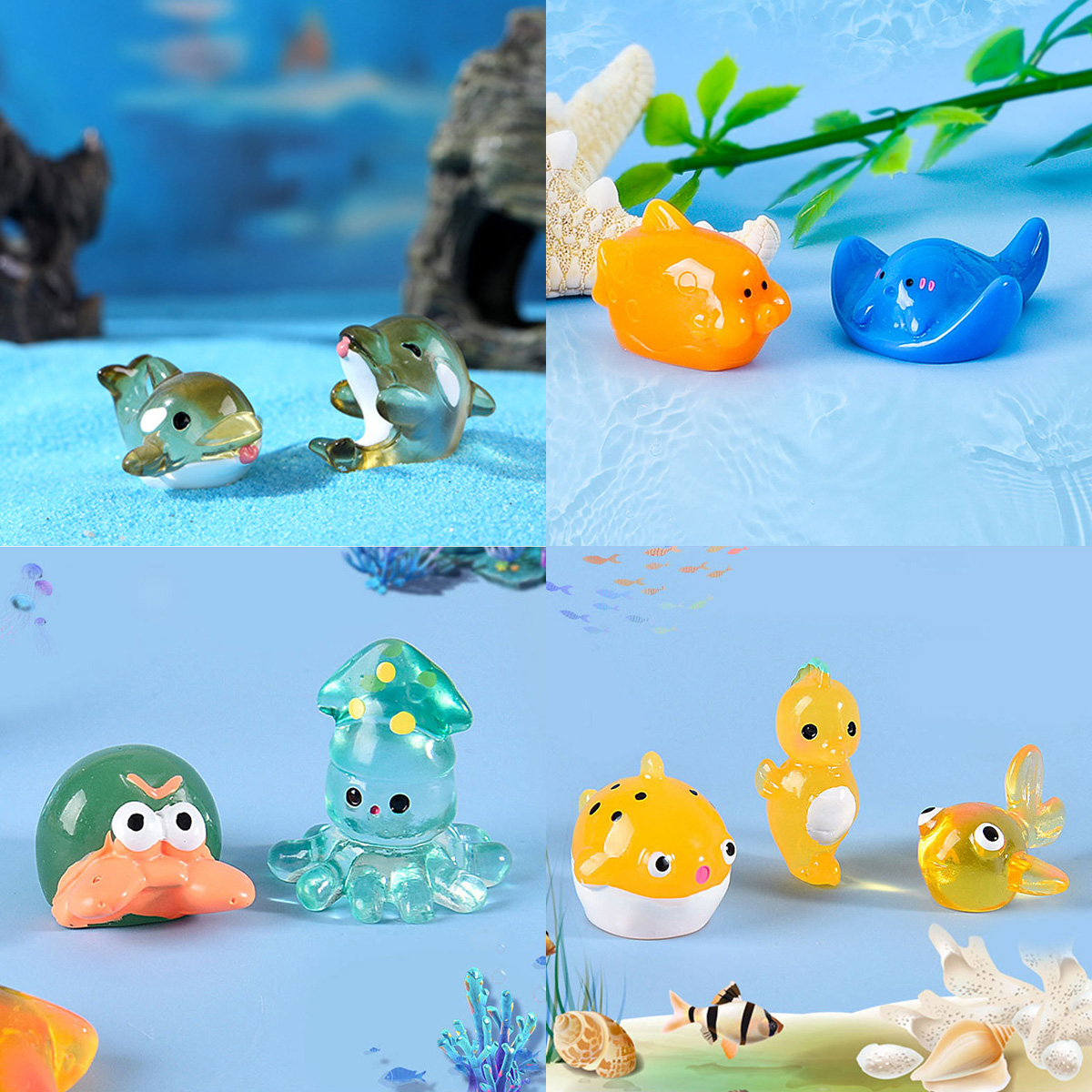 Mini-animaux marins en résine, - Marine Aquarium & Regional Centre Photos avis et prix