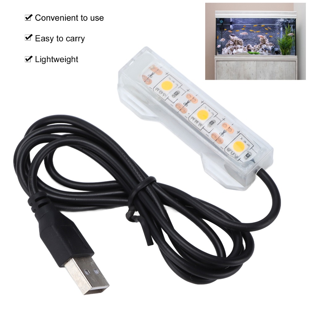 Éclairage décoratif USB lumièr - Marine Aquarium Lamp avis et prix