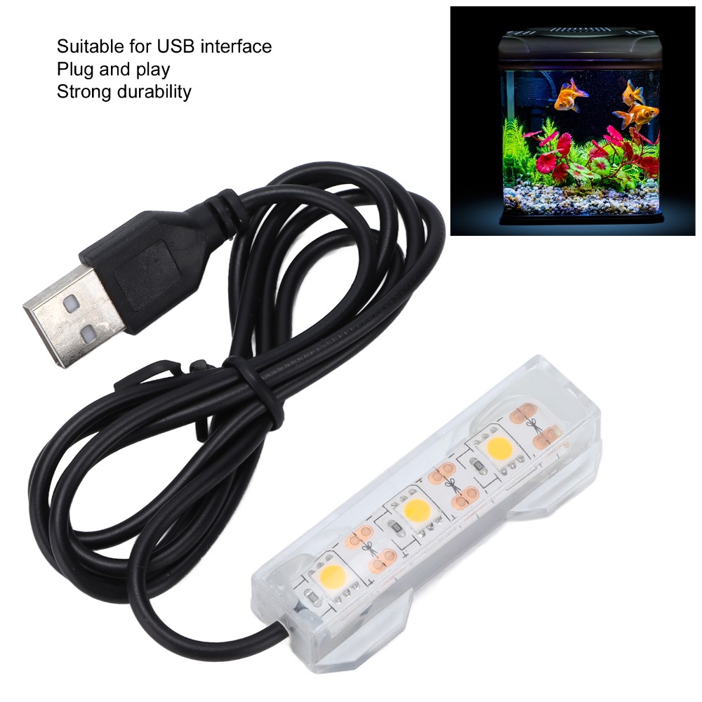 Éclairage décoratif USB lumièr - Marine Aquarium Lamp avis et prix