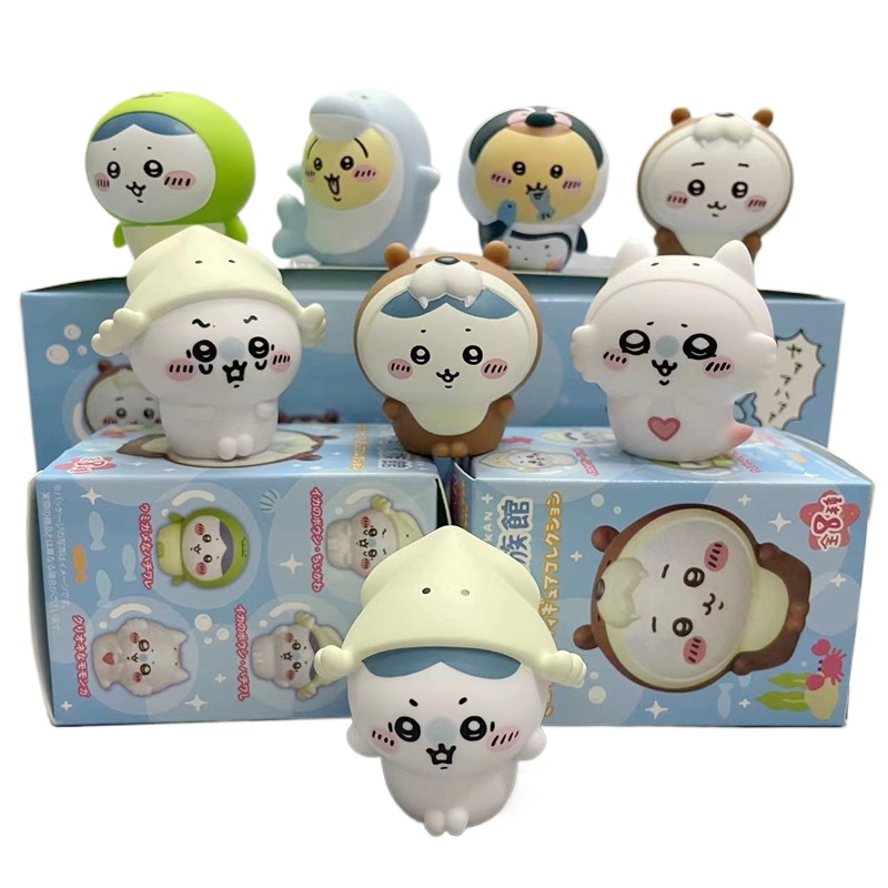 8 figurines/boîte Kawaii Chiik - Marine Aquarium & Regional Centre Photos avis et prix
