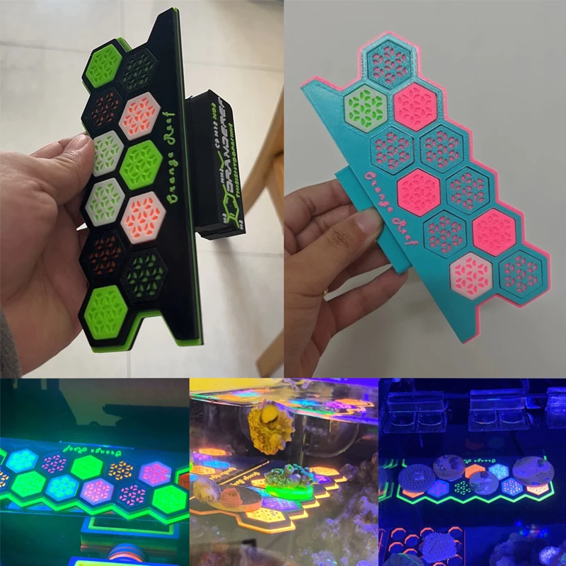 Support magnétique fluorescent - Coral Frag Plug avis et prix
