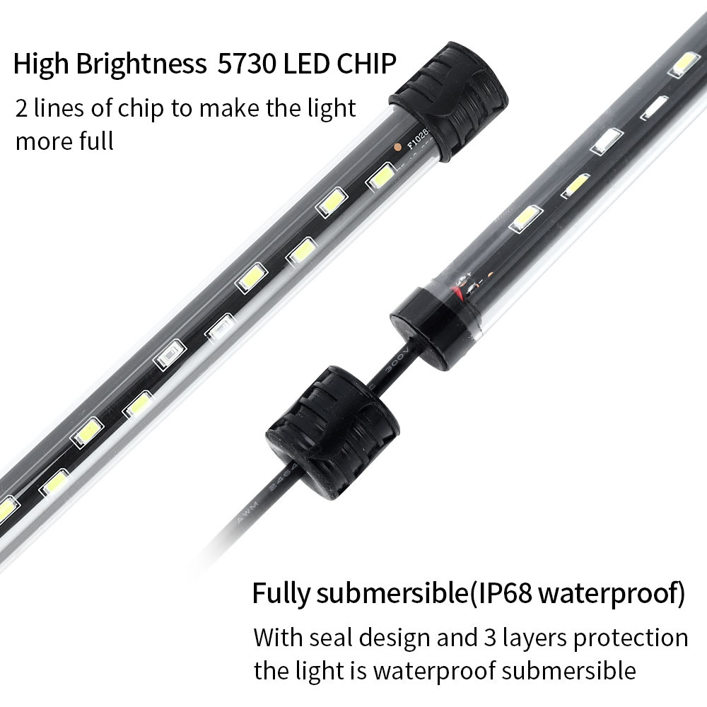 90-260V lumière d'aquarium LED - Marine Aquarium Lamp avis et prix