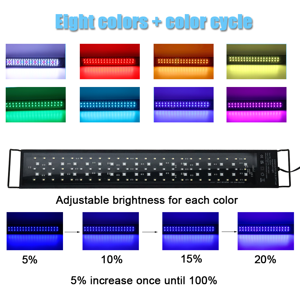 Lampe LED pour aquarium 30-60  - Marine Aquarium Lamp avis et prix