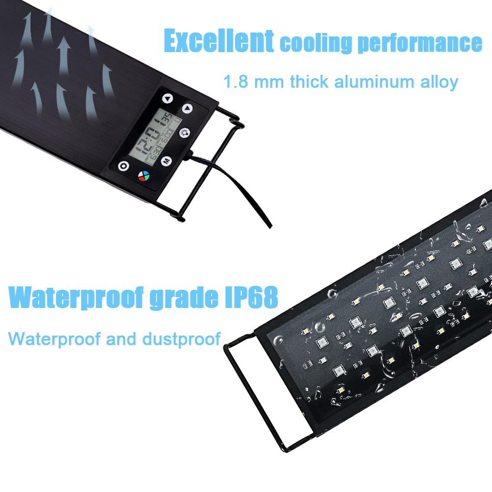 Lampe LED pour aquarium 30-60  - Marine Aquarium Lamp avis et prix