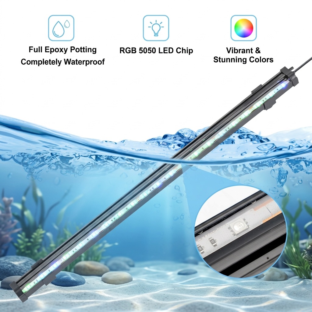 Lampe LED USB pour aquarium, d - Marine Aquarium Lamp avis et prix